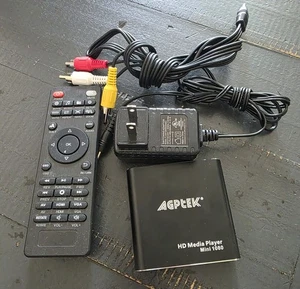 HDMI Media Player, Black Mini 1080p Full-HD Ultra HDMI Digital Media Player - Picture 1 of 6