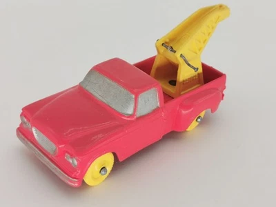 TOMTE LAERDAL 752 MAJOR STUDEBAKER CHAMP DÉPANNEUSE ROUGE ROUES JAUNES  +++ - Photo 1/4
