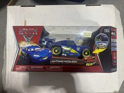 Disney Cars 2 Lightning McQueen Moving Eyes Air Hogs R/c Best Buy Exclusive - Image 1 of 4