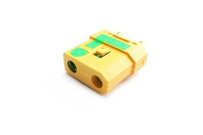 XT90 Goldkontakt Buchse Goldbuchse Antiblitz 4mm Akkuseitig female weibchen lose - Bild 1 von 2