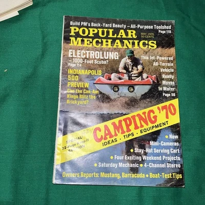 Popular Mechanics Magazine, May 1970 - Image 1 of 4