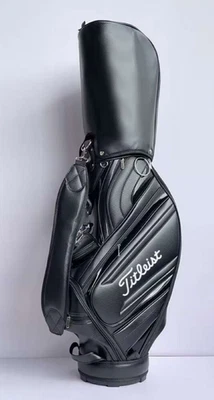 TITLEIST Golf Stand Type Caddy Bag Black 5-way w/Hood JP - Image 1 of 4