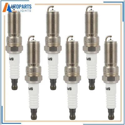 6Pcs Iridium & Platinum Spark Plugs For Ford F-150 2015-2021 Edge Expedition - Image 1 of 4