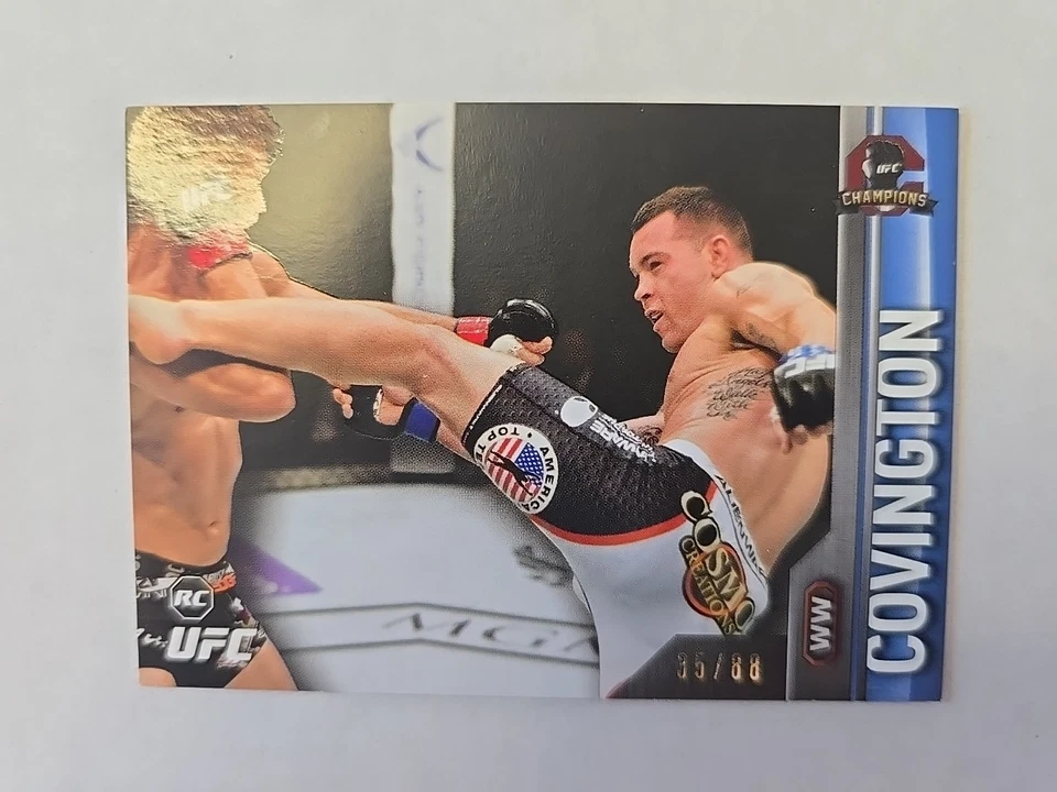 2015 UFC Topps Champions Colby Covington Rookie RC 35/88  #193 - Image 1 of 2