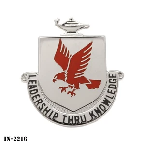 Daleville Alabama High School ~ US Army JROTC DUI Crest Pin ~ NS Meyer ~ NEW - Picture 1 of 2