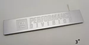 Cadillac CTS V "GM PERFORMANCE DIVISION" Emblem!! - Picture 1 of 1