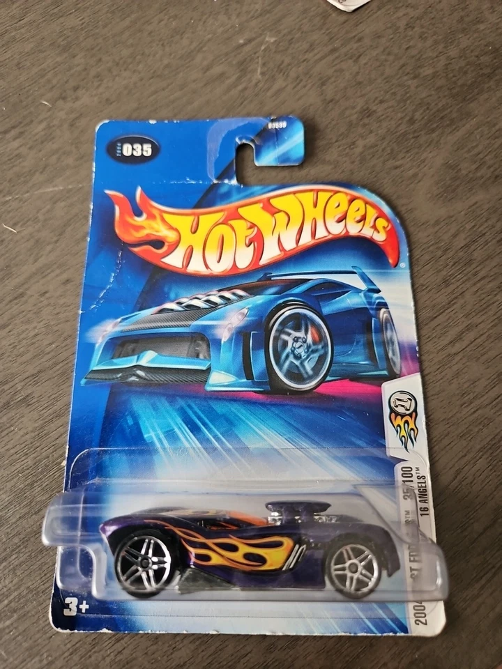 Hot Wheels 2004 First Editions 16-Angels 35/100 Purple New in package - Image 1 of 1