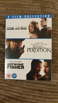 WALK THE LINE/ROAD TO PERDITION,THE/ANTWONE F   Brand new and sealed  - Image 1 of 4