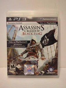 Assassin's Creed IV: Black Flag (Sony PlayStation 3 PS3, 2013) CIB - Picture 1 of 5