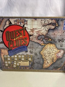 Quest for Clues A Jigsaw Puzzle Adventure Blue Opal Special Edition New/Sealed - Picture 1 of 6