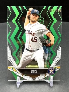 2019 Topps Hi Tek Gerrit Cole #25 Green /150 Houston Astros - Picture 1 of 2