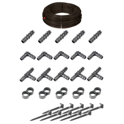 Bewässerungsset HaGa® Tropfschlauch mit Druckkompensierung inkl. Zubehör - Bild 1 von 4