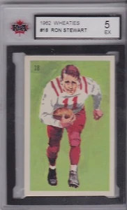 Ron Stewart #18 1962 Wheaties GREAT MOMENTS IN CANADIAN SPORT KSA 5 EX - Picture 1 of 2