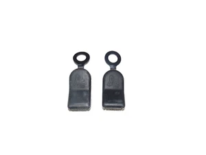 Par de fundas de cierre de asiento de coche para bebé negras 2000 2001 2002 2003 2004 2005 - Imagen 1 de 2