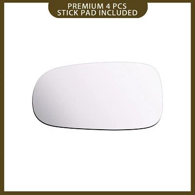 Зеркальное стекло для 2003-2011 Saab 9-3/2004-09 Saab 9-5 левая сторона водителя правая плоская - Изображение 1 из 4