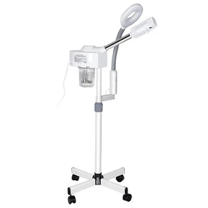 UV Ozone Facial Steamer Salon 2 in 1 Spa Magnifying Mag Light Lamp Spray Vapor - Picture 1 of 20