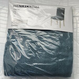 IKEA cover for HENRIKSDAL Chair (COVER ONLY) FINNSTA Green/Blue 703.366.07 New