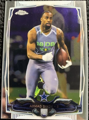 2014 Topps Chrome #136 Ahmad Dixon RC - Dallas Cowboys Rookie - Image 1 of 2