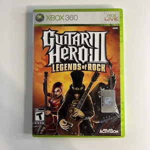 Guitar Hero III 3: Legends of Rock (Microsoft Xbox 360, 2007) - CIB - Picture 1 of 2