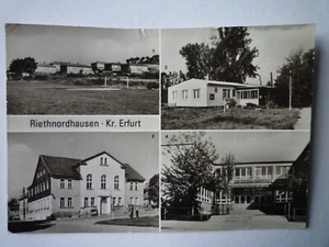 AK Riethnordhausen Kr. Erfurt 4 Ansichten gel. 1987 - Bild 1 von 2