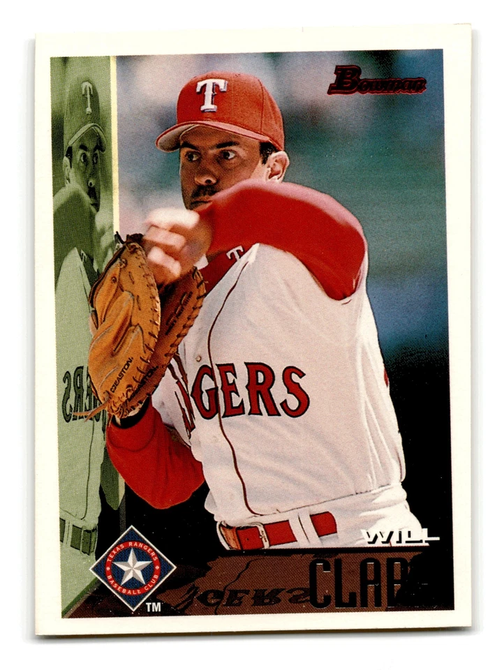 Will Clark 1995 Bowman #403 Texas Rangers NM-MINT - Image 1 of 2