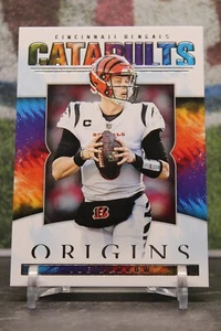 Origins Football 2022 Catapultas Joe Burrow No.CAT-1 Cincinnati Bengals - Imagen 1 de 2