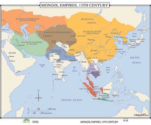 134 imperios mongoles, siglo XIII - Imagen 1 de 1