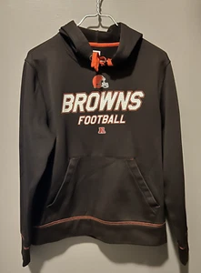 Cleveland Browns Football ~ Sweatshirt with Hood ~ Size S/CH/P ~ New without Tag - Picture 1 of 4