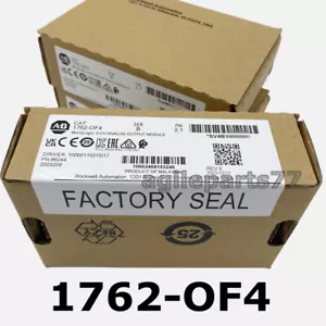 NEW Factory Sealed AB 1762-OF4 MicroLogix 4CH Analog OUTPUT Module 1762OF4 2023 - Picture 1 of 4