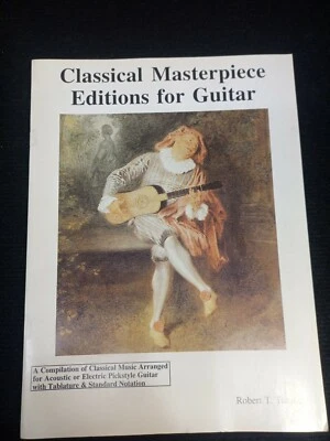 Classical Masterpiece Editions For Guitar Music Book Robert Tarchara - Image 1 of 2