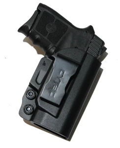 Polymer IWB Conceal Gun Holster For Smith & Wesson M&P Bodyguard 380 With Laser - Picture 1 of 11