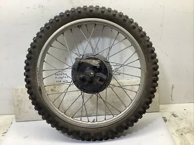 Kawasaki GA3 90CC 1970 rueda delantera - neumático no bueno Foto 1 de 4