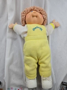 Vintage 1978, 1982 Cabbage Patch Boy Xavier Roberts Blonde Blue Eyes  - Picture 1 of 8