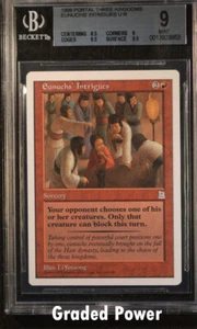 Portal Three Kingdoms Eunich's Intrigues BGS 9 Magic MTG - Bild 1 von 2