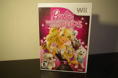 Barbie: Groom and Glam Pups (Nintendo Wii, 2010) *Tested / Complete - Image 1 of 3