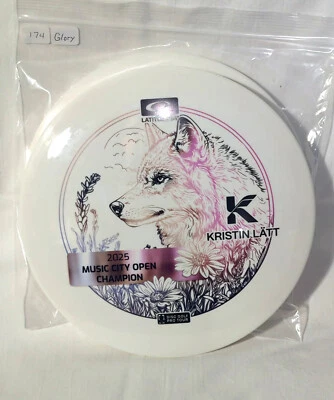 Kristin Latt 2025 MCO Champion - Latitude 64 Royal Grand Glory - LIMITED Tattar - Image 1 of 3