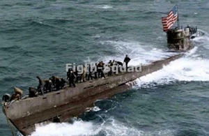 Foto foto de la Segunda Guerra Mundial submarino alemán capturado submarino U-505 8552 - Imagen 1 de 2