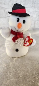 Vintage 1996 Ty Beanie Babys Schneeball #4201 mit Etikett sauber Beanie Baby - Bild 1 von 8