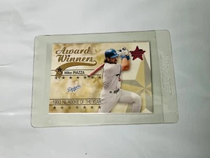 2002 Leaf Rookies & Stars Mike Piazza #280 Los Angeles Dodgers Don Russ - Picture 1 of 2