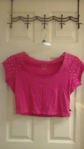 Nicki Minaj, Young Junior girls size L Crop Top, Key Hole Back, NWT $16 - Picture 1 of 3
