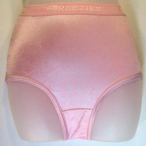 Juego de 3 calzoncillos para mujer Breezies de nailon lycra corte completo con UltimAir ROSA POLVORIENTA talla 7 - Imagen 1 de 2
