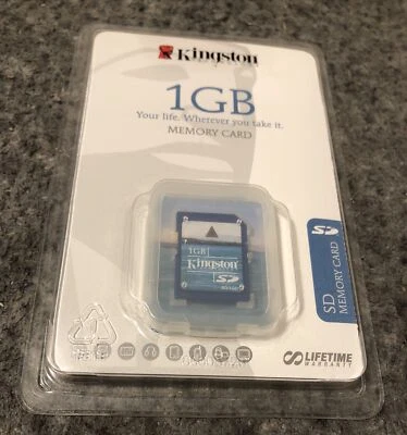 Kingston 1 GB SD Card SD/1GBKR Memory Card - Image 1 of 2