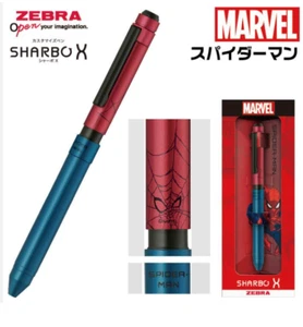 ZEBRA SHARBO X MARVEL Limited Multi-Function Ballpoint Pen Spider-Man Japan - Picture 1 of 5