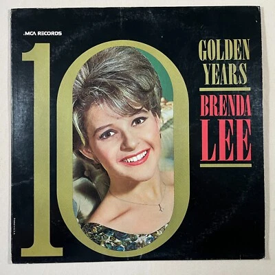 BRENDA LEE 10 Golden Years 1967 Vinyl LP MCA Records MCA-107  - VG+ - Image 1 of 4