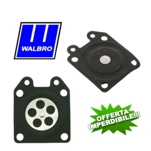 1 MEMBRANA POMPANTE CORPO POMPA BENZINA TIPO WALBRO PER CARBURATORE SOFFIATORE - Foto 1 di 1