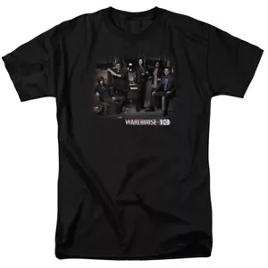 Warehouse 13 Warehouse Cast T Shirt Licensed Sci-Fi TV Show Classic Tee Black - Picture 1 of 2