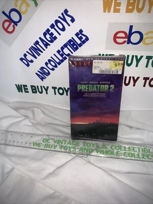 Predator 2 VHS Tape Factory Sealed Brand New FOX 1991 - Image 1 of 4