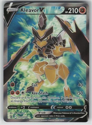 Kleavor V Full Art Holo #SWSH248 Sword & Shield Promo Cards Pokemon TCG - Image 1 of 2