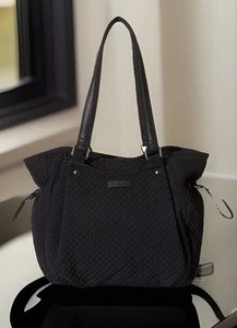 Cartera de mujer Vera Bradley de microfibra Glenna negra talla única - Imagen 1 de 13