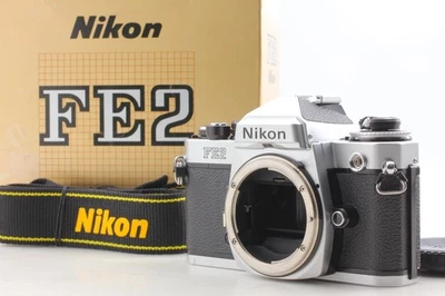 Cámara fotográfica Nikon FE2 SLR 35 mm Honeycomb [COMO NUEVA en caja con correa] de JAPÓN Foto 1 de 4